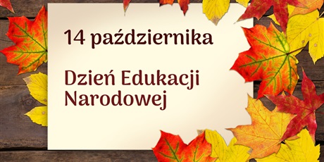 Dzień Edukacji Narodowej. 