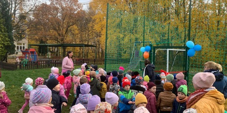 Uroczyste otwarcie przedszkolnego boiska
