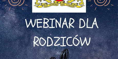 Webinar dla rodziców.