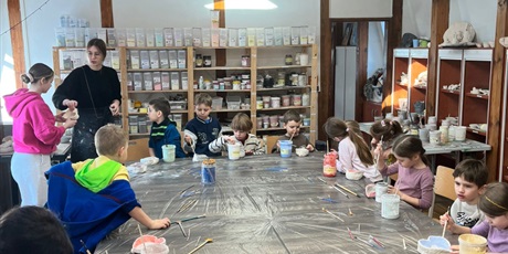 Wyjście do Sztukarium - gr.VII- Bursztynki