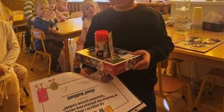 WYNIKI PRZEDSZKOLNEGO KONKURSU PLASTYCZNO – TECHNICZNEGO „GEOMETRYCZNE CUDAKI”