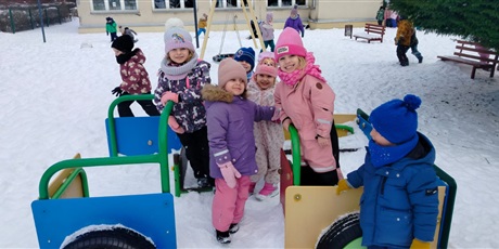 Zimowe zabawy -gr. III - Gdańskie Lwiątka